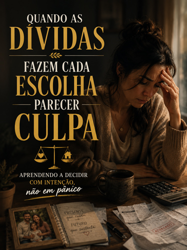 Mulher à mesa, angustiada com o pagamento das contas.