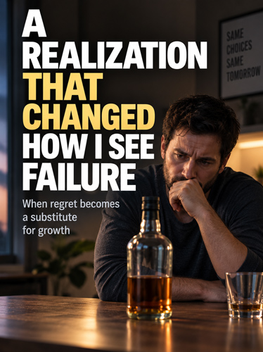 A man staring at a bottle of liquor struggling not to drink.