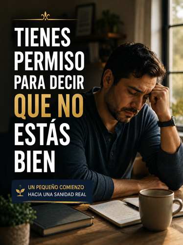 Hombre sentado a la mesa, agobiado por el papeleo.