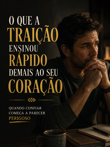 Homem em profunda reflexão sentado à mesa.
