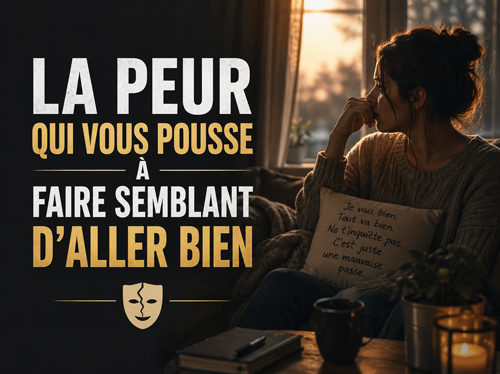 Une femme seule dans son salon, plongée dans ses pensées.