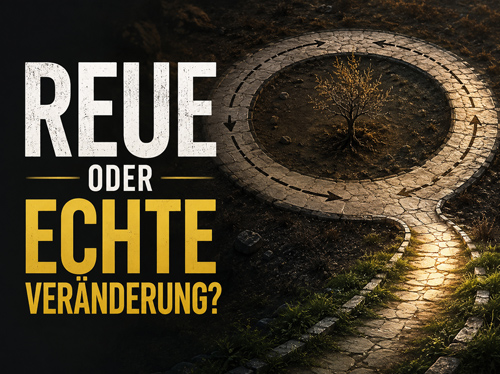 Ein kreisförmiger Pfad um einen Baum.
