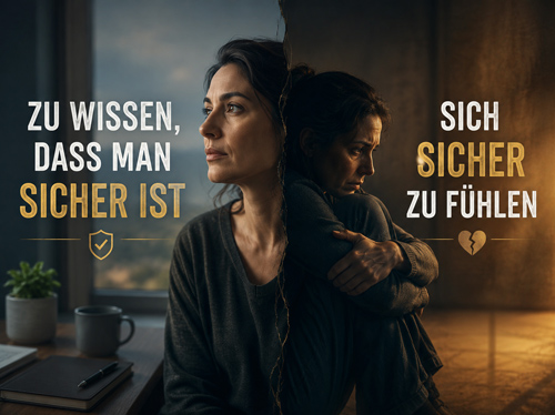 Eine Frau, die unter inneren Schmerzen leidet